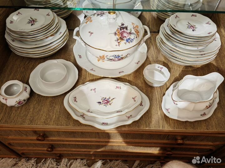 Столовый сервиз чехословакия