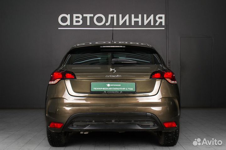 Citroen DS 4 1.6 AT, 2012, 135 000 км