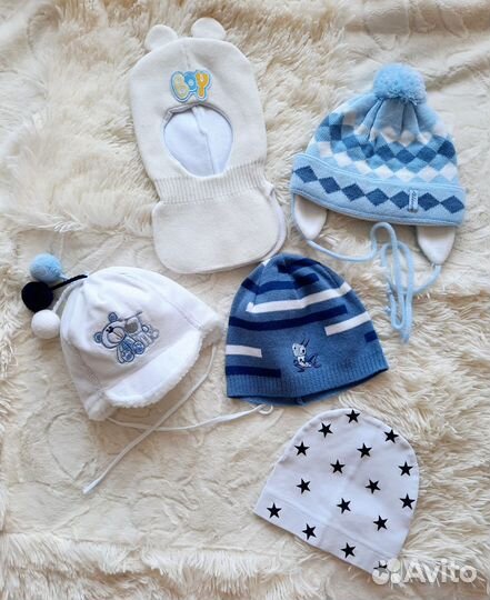 Шапки от 0 до 1,5 лет