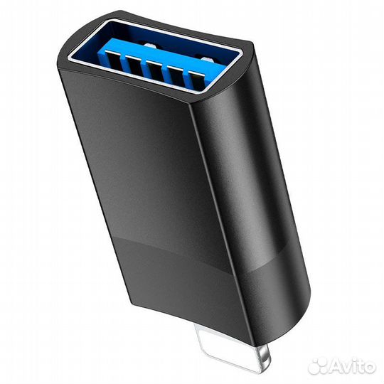 Адаптер переходник для lightning на USB Hoco UA17