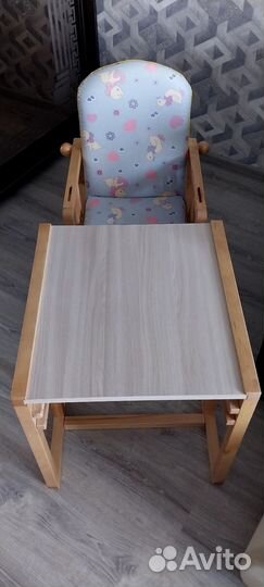 Детский стол и стул трансформер