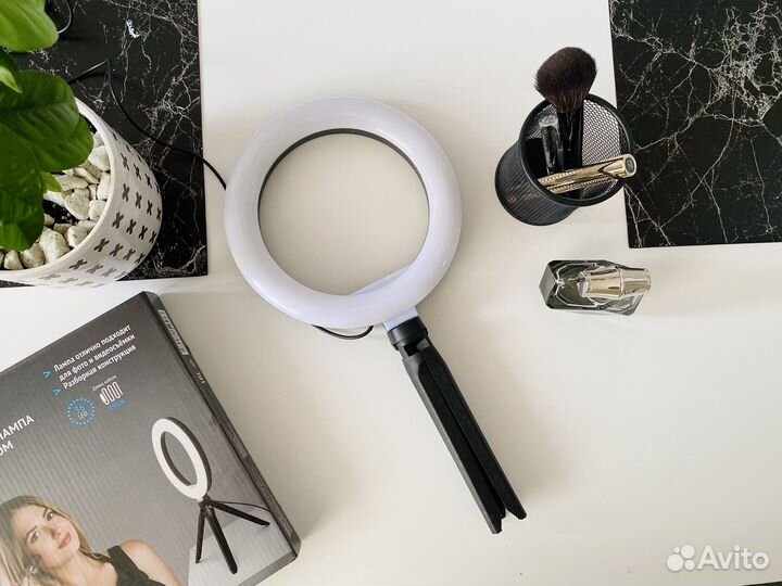 Кольцо для селфи кольцевая лампа со штативом