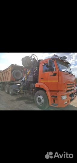 КамАЗ 65206 с полуприцепом, 2018