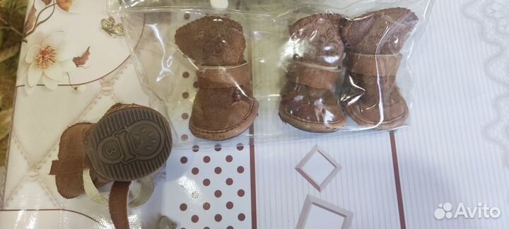 Сапожки для собак мелких пород