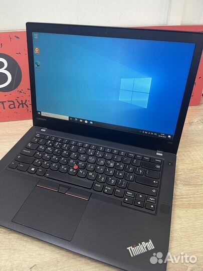 Ноутбук Lenovo T470 i5-6300U/8Gb/SSD