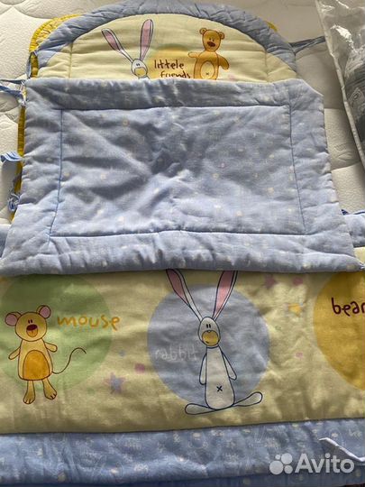 Бортики в детскую кроватку