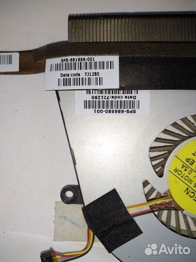 Система охлаждения HP Envy 6