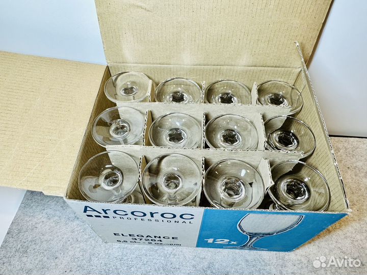 Arcoroc бокалы для водки. 65 мл. 12 штук