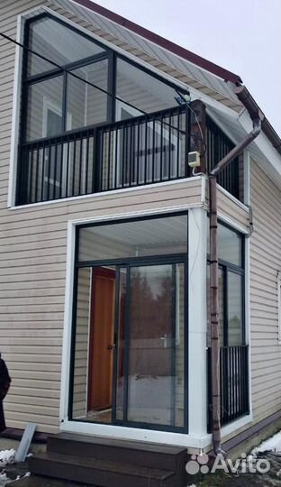 Остекление балкона, лоджии