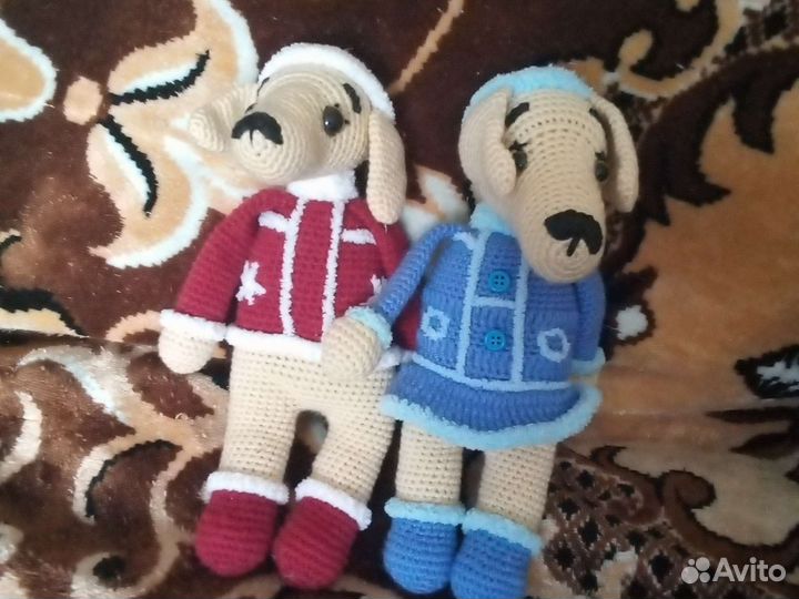 Вязанные игрушки
