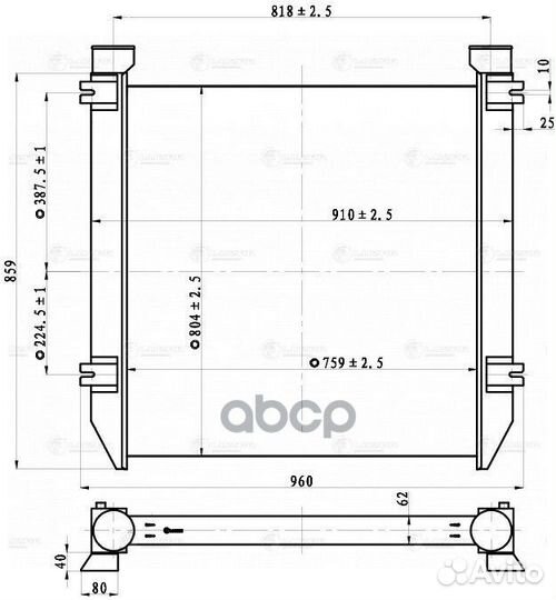 Интеркулер lric1201 luzar