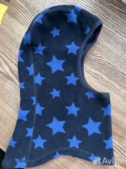 Шапка шлем детский флисовый H&M новый