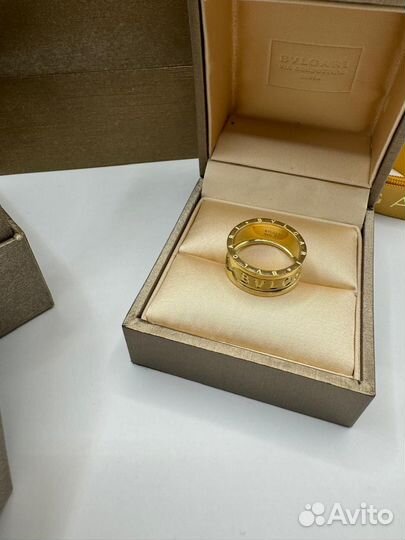 Золотое кольцо bulgari585