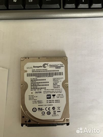 Жёсткий диск 500 GB Seagate momentum thin
