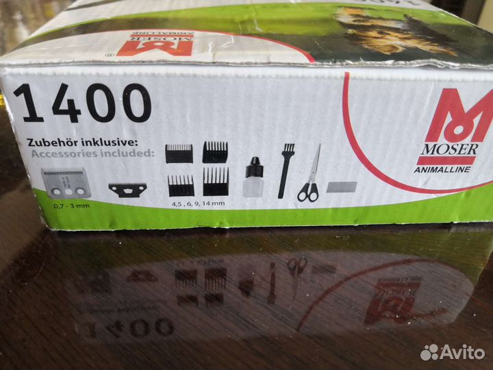 Moser 1400 машинка для стрижки собак