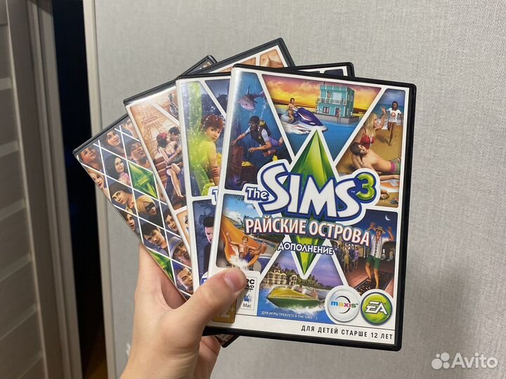 Диски The Sims 3 (дополнения)