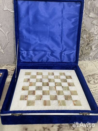 Шахматы из оникса