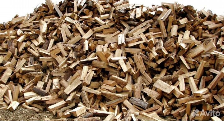 Крупнонаколотые дрова