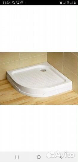 Поддоны акриловые для душевой кабины