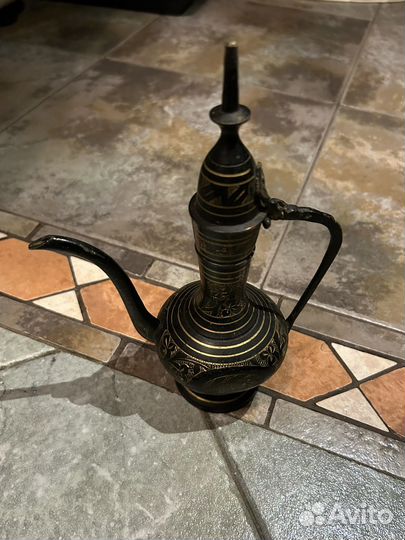 Кувшин латунный, 14 см