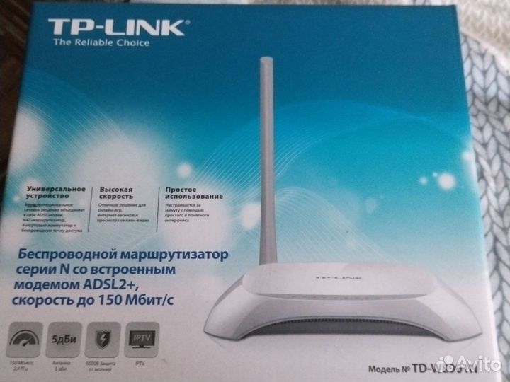 Роутер adsl2+