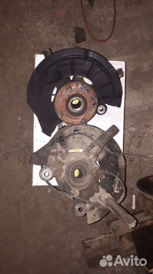 Кулак поворотный шевроле авео т300