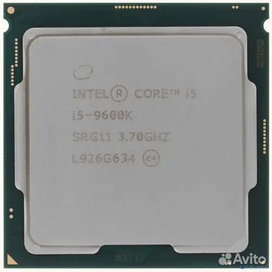 CPU Intel Core i5-9600K OEM (Coffee Lake, 14nm, C6/T6, Base 3,70GHz, Turbo 4,60GHz, UHD 630, L3 9Mb