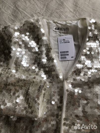 Кардиган в пайетках