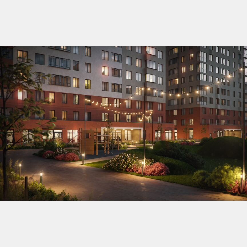 2-к. квартира, 49,5 м², 1/12 эт.