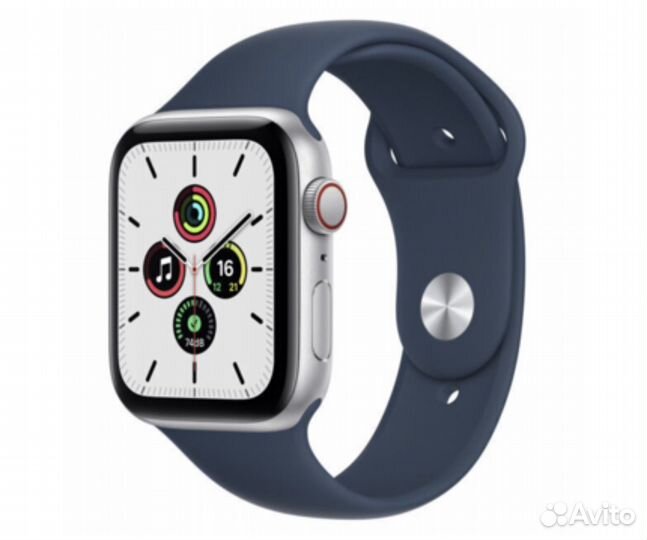Apple Watch SE GPS + Cellular 40mm Silver, Blue
