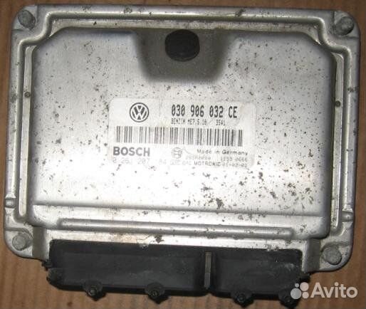 Эбу volkswagen 030906032CE ME7.5.10 030906032 CE 0