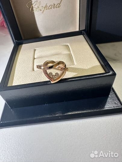 Кольцо Chopard Happy Diamond оригинал