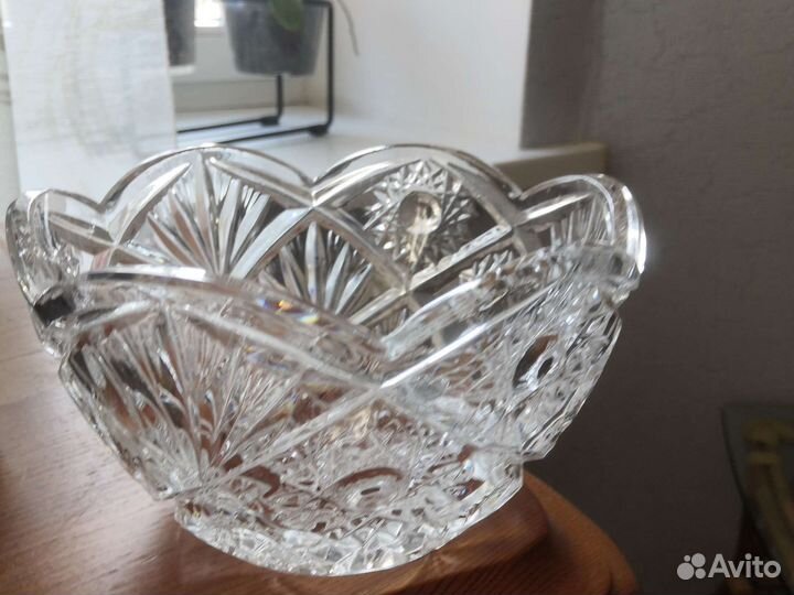 Ваза хрустальная СССР