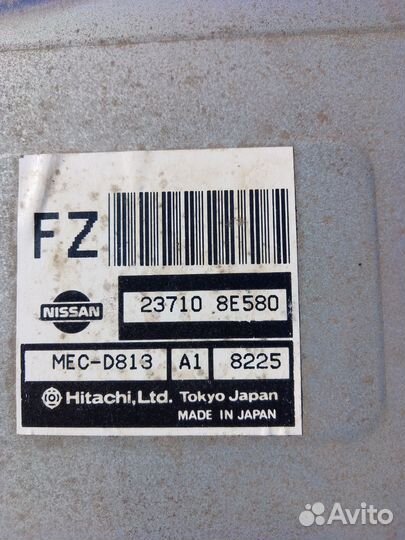Эбу, мозги Nissan, блок EFI