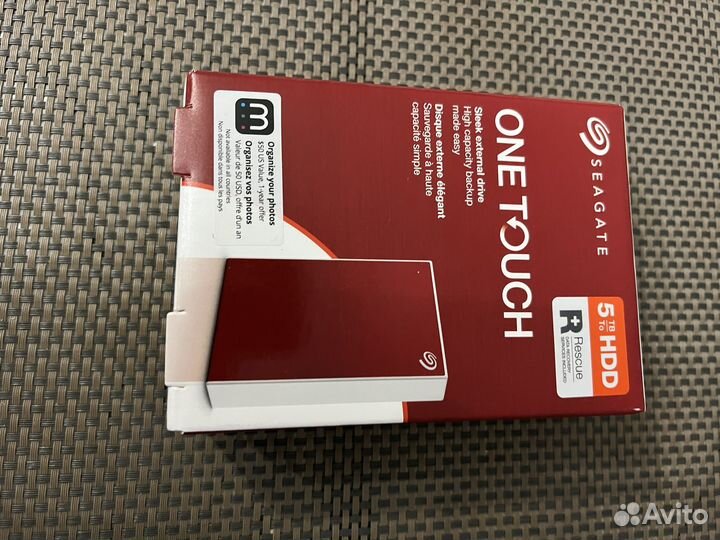 Внешний жесткий диск seagate 5tb новый