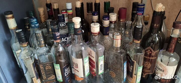 Бутылки стекло