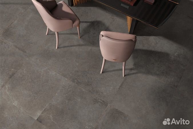 Плитка керамогранит 120x60 черный