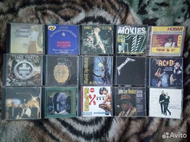 CD фирменные и разные, мр3 диски