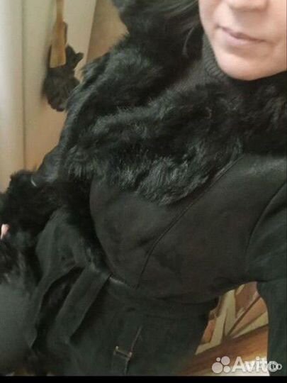 Дубленка натуральная женская 46 48
