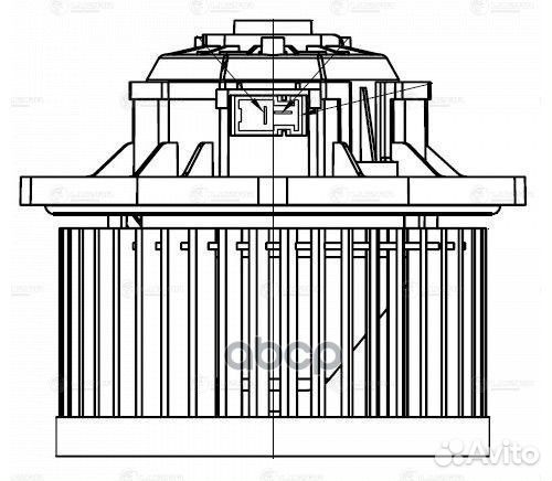 Вентилятор отопления для а/м Ssang Yong NewActy