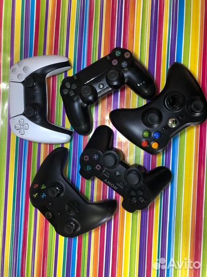 Ремонт джойстиков Xbox 360/One PlayStation 3/4/5