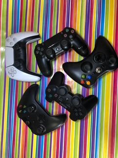 Ремонт джойстиков Xbox 360/One PlayStation 3/4/5