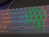Игровая механическая клавиатура проводная RGB