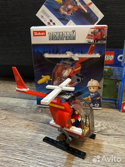 Конструкторы Lego и Sluban