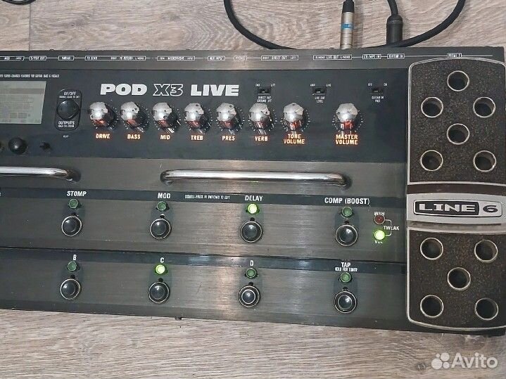 Line 6 pod x3 live