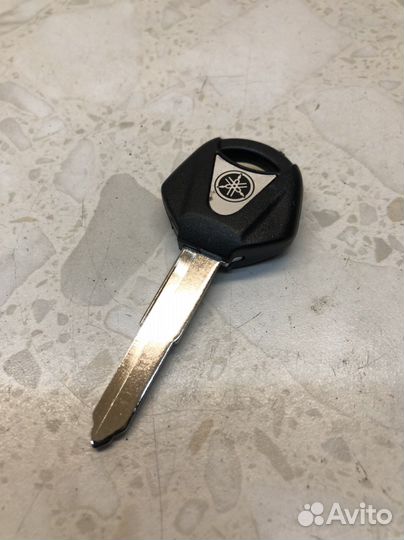 Ключ зажигания для мотоцикла yamaha черный