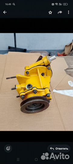 Помпа водяная навесная на мотоблок. Б/у