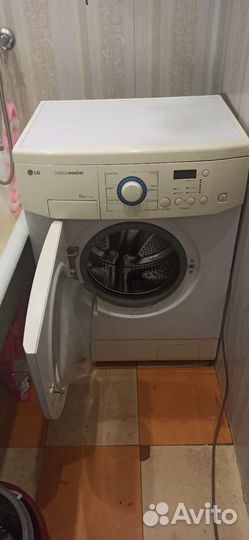 Стиральная машина бу lg 5 кг