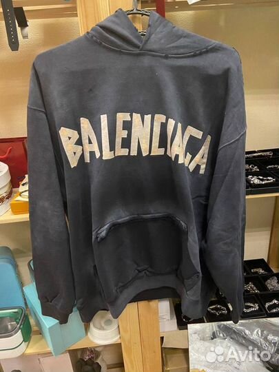 Худи vetemens & Balenciaga