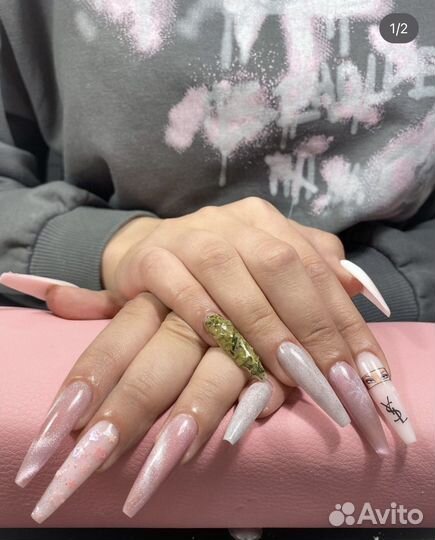 Укрепление гелем, наращивание